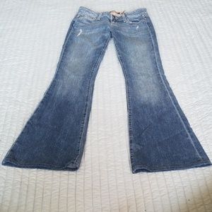 Paige light wash blue jeans